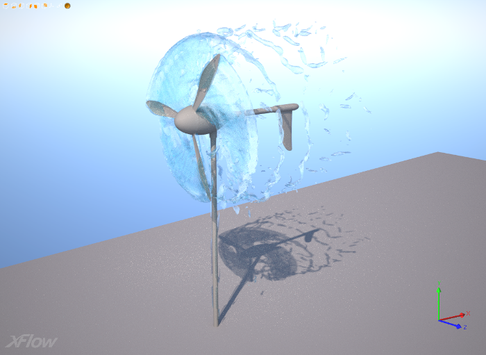 CFD Simulation Wind Turbine