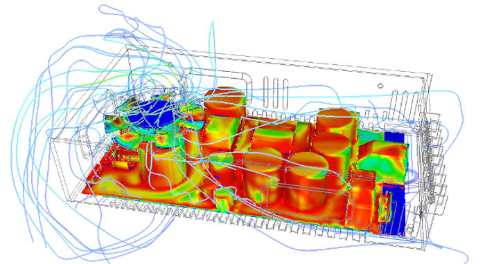 Thermal CFD Simulation CHT Electronics