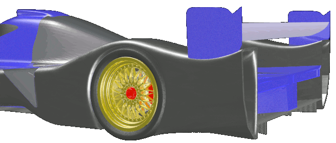 Race Car Parametric Rear Wing